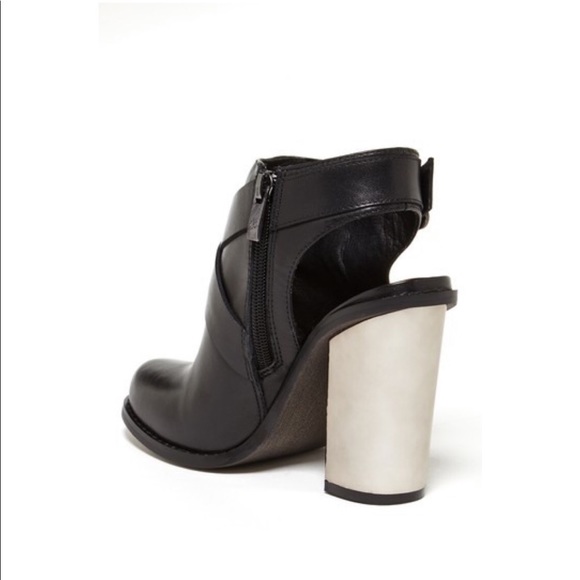 Kristin Cavallari Remi Mirrored Block Heel Booties - Picture 2 of 4